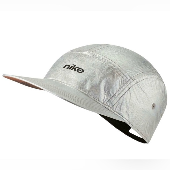 Nike Lab AW84 Mars Landing Cap Strapback Hat Silver - Picture 1 of 8